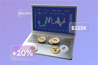 Tecnologia di visualizzazione del sistema di trading automatizzato AI su Manto Patrimorio